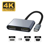 Innerlight® Connect+ USB C naar 2x HDMI Adapter